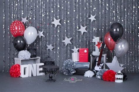 Buy Discount Kate Rock Star 1st Birthday Boy Backdrop Designed By