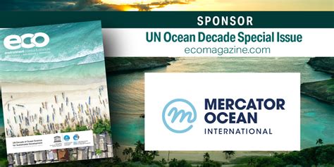 Eco Magazine Special Edition On The Un Ocean Decade Mercator Océan