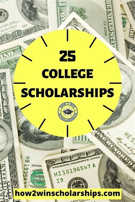 25 Great College Scholarships Add These To Your Growing List