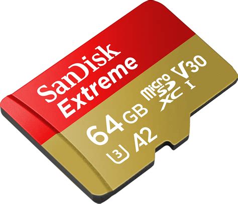 Sandisk 64gb Extreme Microsdxc Uhs I Memory Card With Adapter 160mbs