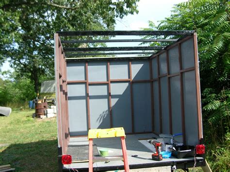 Tips, plans, patterns, resources and video for building your own rv, van, camper or fifth wheel travel trailer. Build Your Own Enclosed Trailer Using A Pop-Up Camper Frame