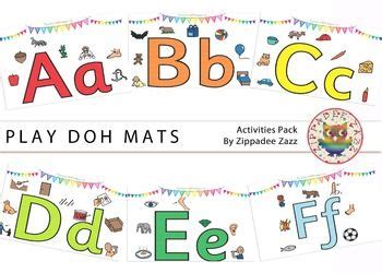 These here be our top treasure troves of steals and deals. DOLLAR DEAL Play Doh Alphabet Mats / Posters - Boardmaker ...