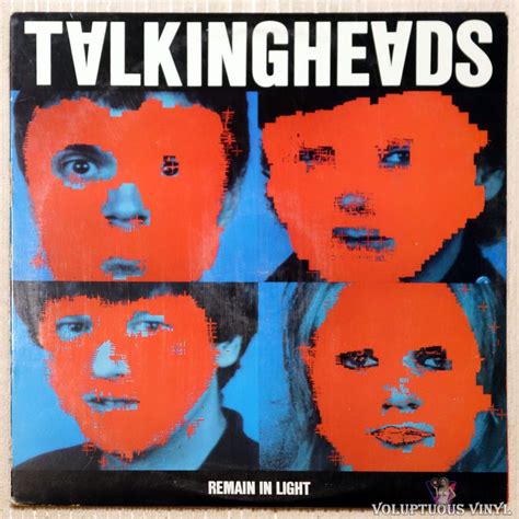 Talking Heads ‎ Remain In Light 1980 Remain In Light Talking Heads Vinyl Records