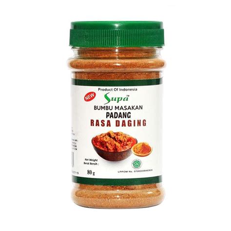 Resep rendang daging sapi padang. Jual Supa Bumbu Masakan Padang Daging 50gr Online Mei 2021 ...