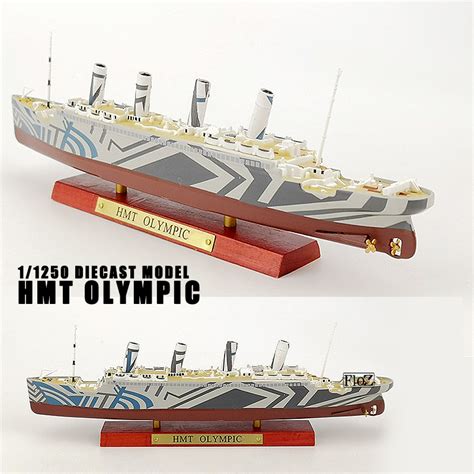 Hmt Olympic 11250 Diecast Model Ship Atlas Ebay