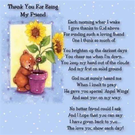 Thank You For Being My Friend Quotes Shortquotescc