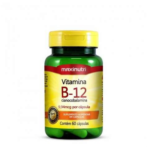 Vitamina B12 Com 60 Capsulas