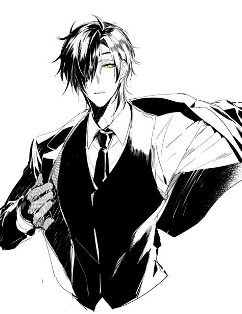 6400 Best Anime Guys Black And White Images By Angel
