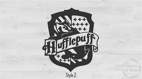 Harry Potter House Crest Decal Etsy