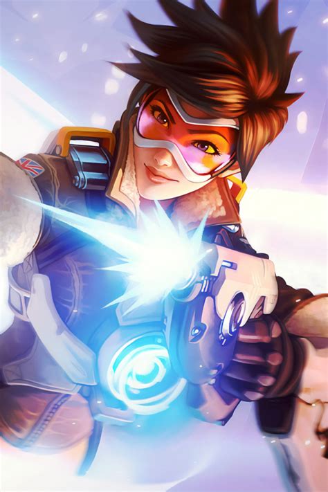 Iphone Tracer Overwatch Wallpaper All Phone Wallpaper Hd