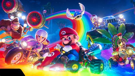 Final Super Mario Bros Movie Trailer Showcases Karts And Rainbow Road
