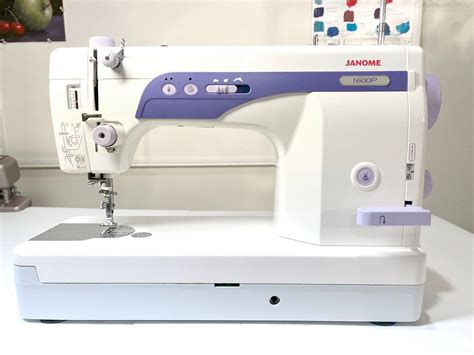 Janome 1600p Straight Stitch Heavy Duty High Speed Sewing Machine