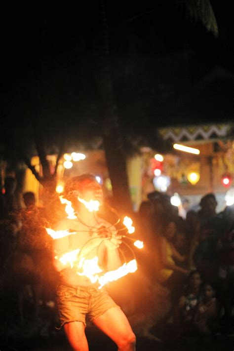 Lumen — Fire Dancers At Boracay Island Philippines