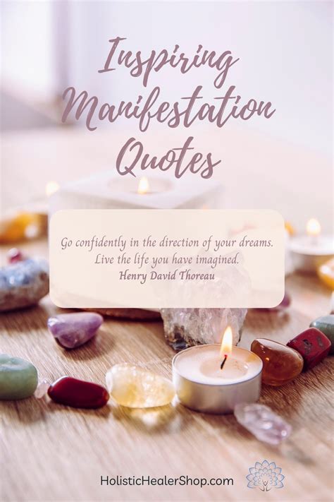 15 Inspiring Manifestation Quotes Holistic Healer Shop