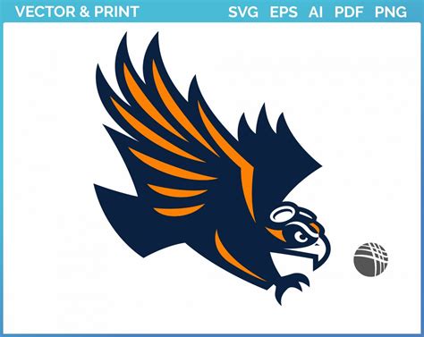 Ut Martin Skyhawks Alternate Logo 2020 College Sports Vector Svg