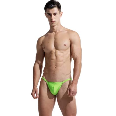 Buy Desmiit Brand Mens Swim Briefs Sexy Low Waist Bikini Swimsuit Men Swimwear