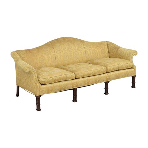 81 Off Chippendale Style Sofa Sofas