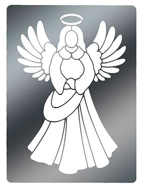 Free Angel Stencils Printable To Download Angel Stencils