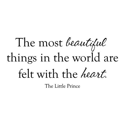 Most Beautiful Things Wall Quotes Decal