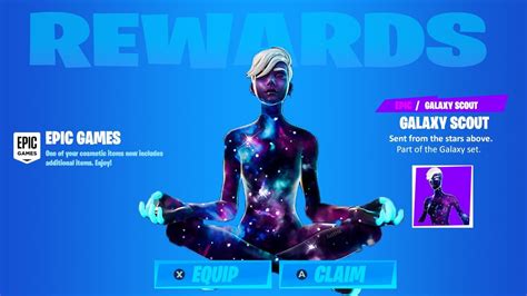 How To Get Galaxy Scout Skin For Free In Fortnite Galaxy Cup