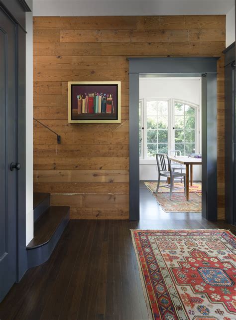 Original Long Leaf Pine Planks And Flooring Wood Paneling Living Room