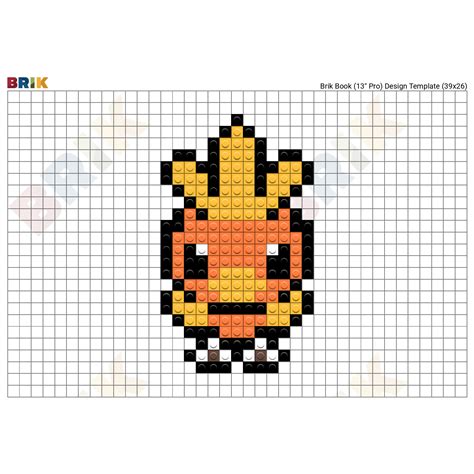 Want to discover art related to flamiaou? Pixel Art Pokemon Flamiaou