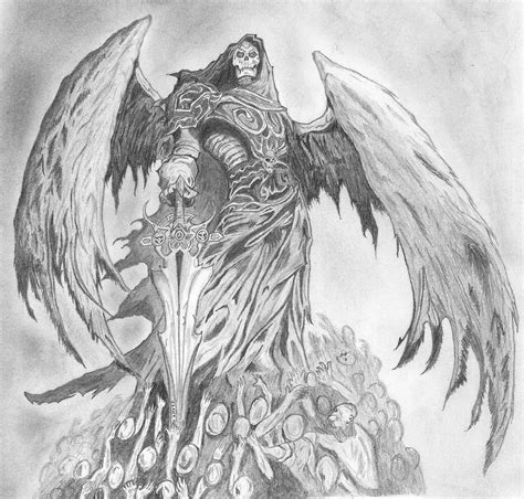 Angel Of Death Drawing By Adko112 Dragoart