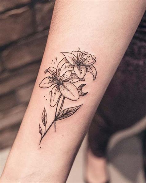 43 pretty lily tattoo ideas for women pagina 2 van 4 krediblog