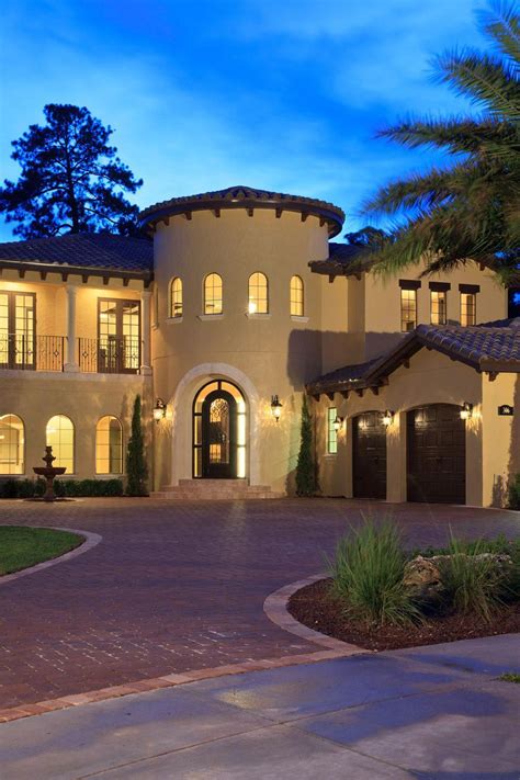 Modern Mediterranean Home Designed And Built By Orlando Custom Builder