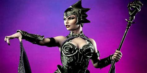 He Man Masters Of The Universe Evil Lyn Statue Sideshow Collectibles