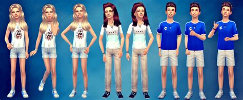 Kids Pose Pack No3 At Romerjon17 Sims 4 By Simsday Simsday