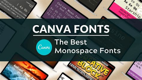 Best Monospace Fonts In Canva Blogging Guide