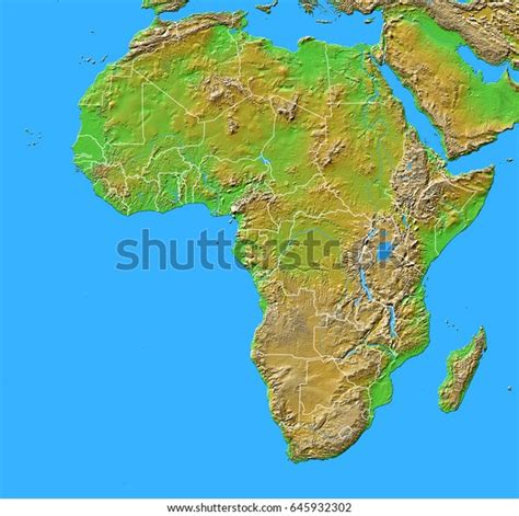 Africa Political Wall Map By Outlook Maps Mapsales Images