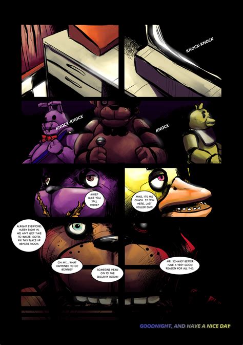 Five Nights At Freddys Day And Night Page 23 By