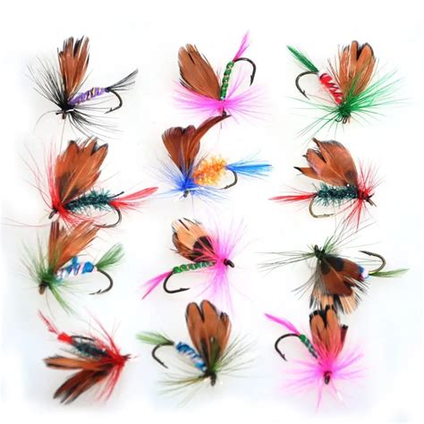 Buy 12pcs Fly Fishing Lure Set Topind Dry Flies Fly Fishing Flies Kit