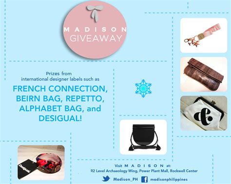 Blog Giveaway French Connection Beirn Repetto Alphabet And Desigual