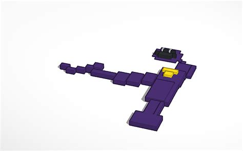 3d Design Purple Guy Pixelado Tinkercad