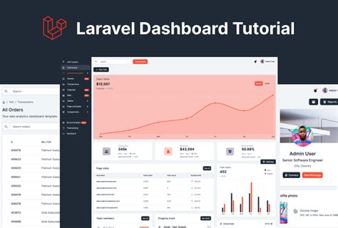 Laravel Admin Panel Tutorial Create A New Page And List The Users
