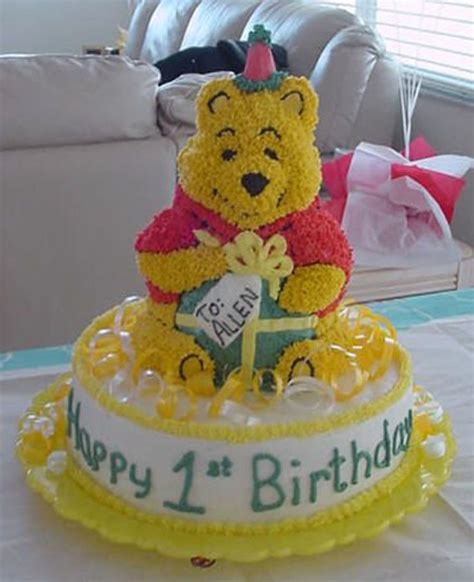 Pooh Bear 1st Birthday