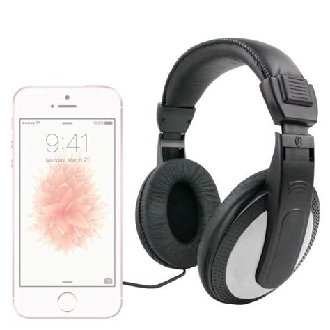 Casque audio pour iPhone SE Smartphone 4G écran Retina 4 pouces LTE