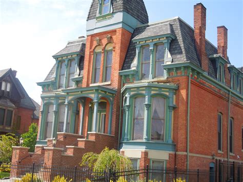 One Of The Restored Mansions Of Brush Park In Detroit Visit Detroit