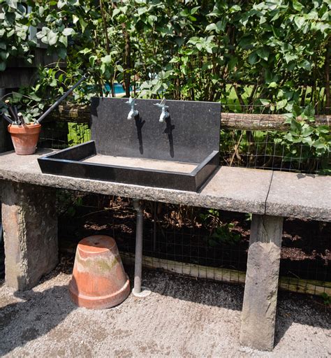 Great Garden Design Outdoor Sinks Well Designed Outdoor Sinks Using