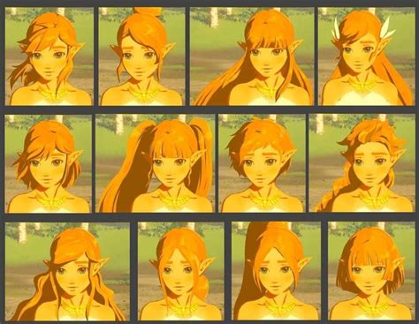 New Hairstyles Give Princess Zelda A Breath Of Fresh Air Zelda Universe