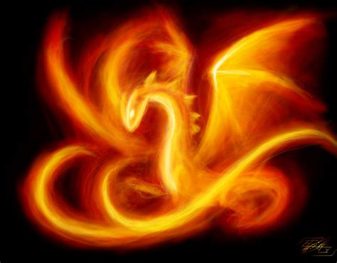 Flame Dragon By Harbingerofdeath13 On Deviantart