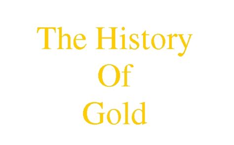 More than two hundred hours of research to provide the top financial knowledge. The History Of Gold | Company logo, Tech company logos ...