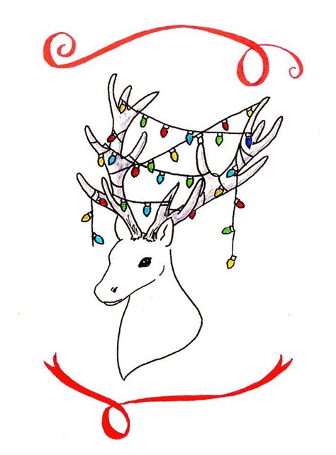 Image Result For Simple Christmas Cards Drawings Hand Drawn Christmas