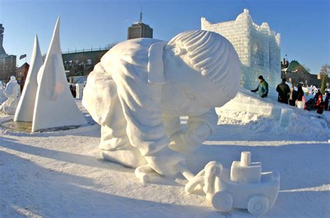 Share Good Stuffs Stunning Snow Sculpture The Quebec Winter Carnival