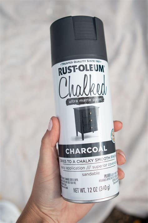 Chalk Spray Paint Transform Outdated Decor The Diy Playbook Chalk