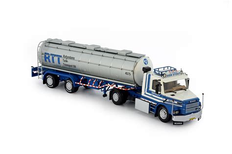 Tekno Scania Torpedo Met Assige Klassieke Tankoplegger