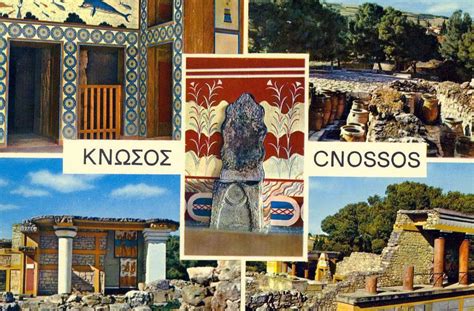 Antiga Civilização De Creta E Minoan Casa Nostra